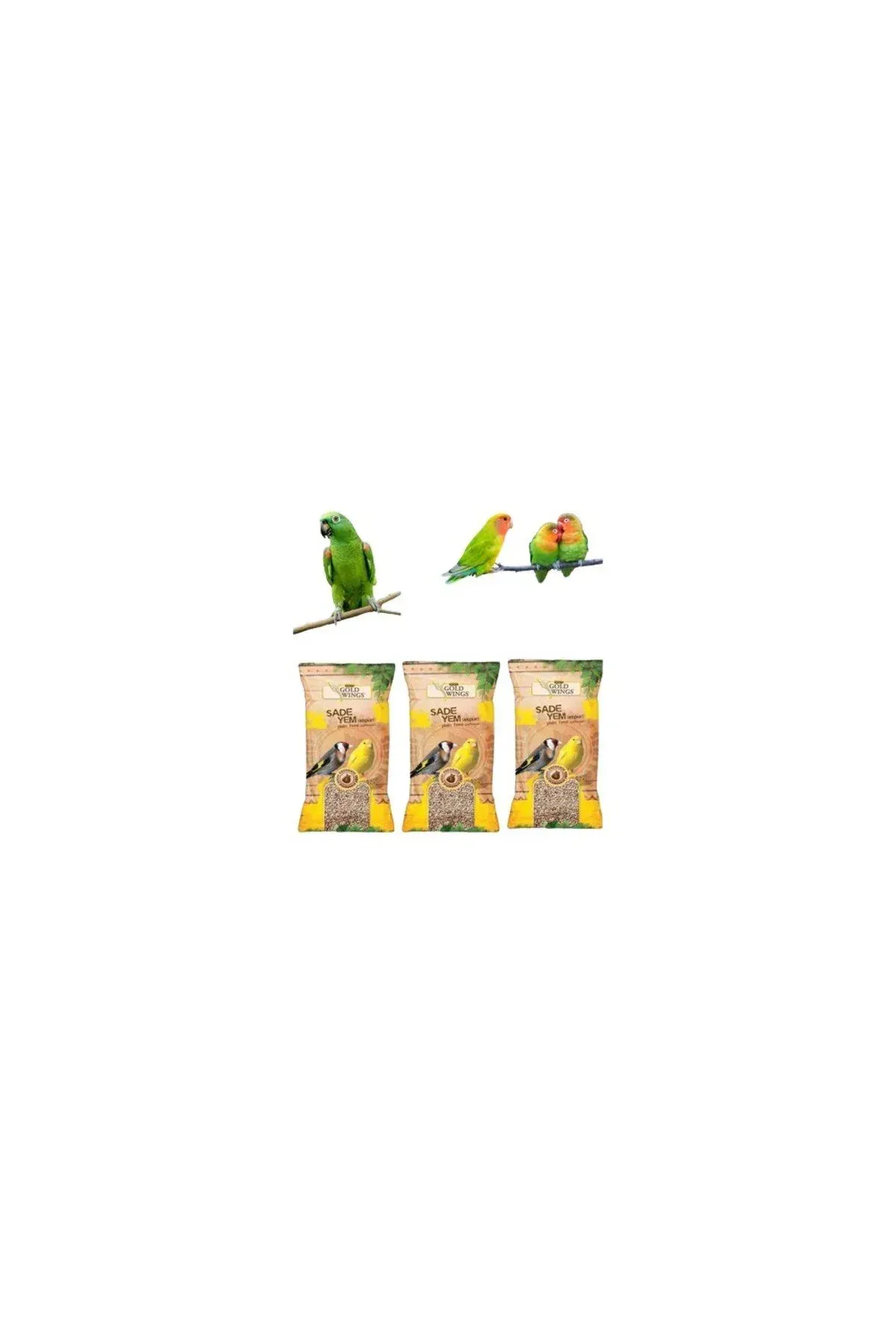 Aspur Sade Yem 300 Gramlık 3 Paket