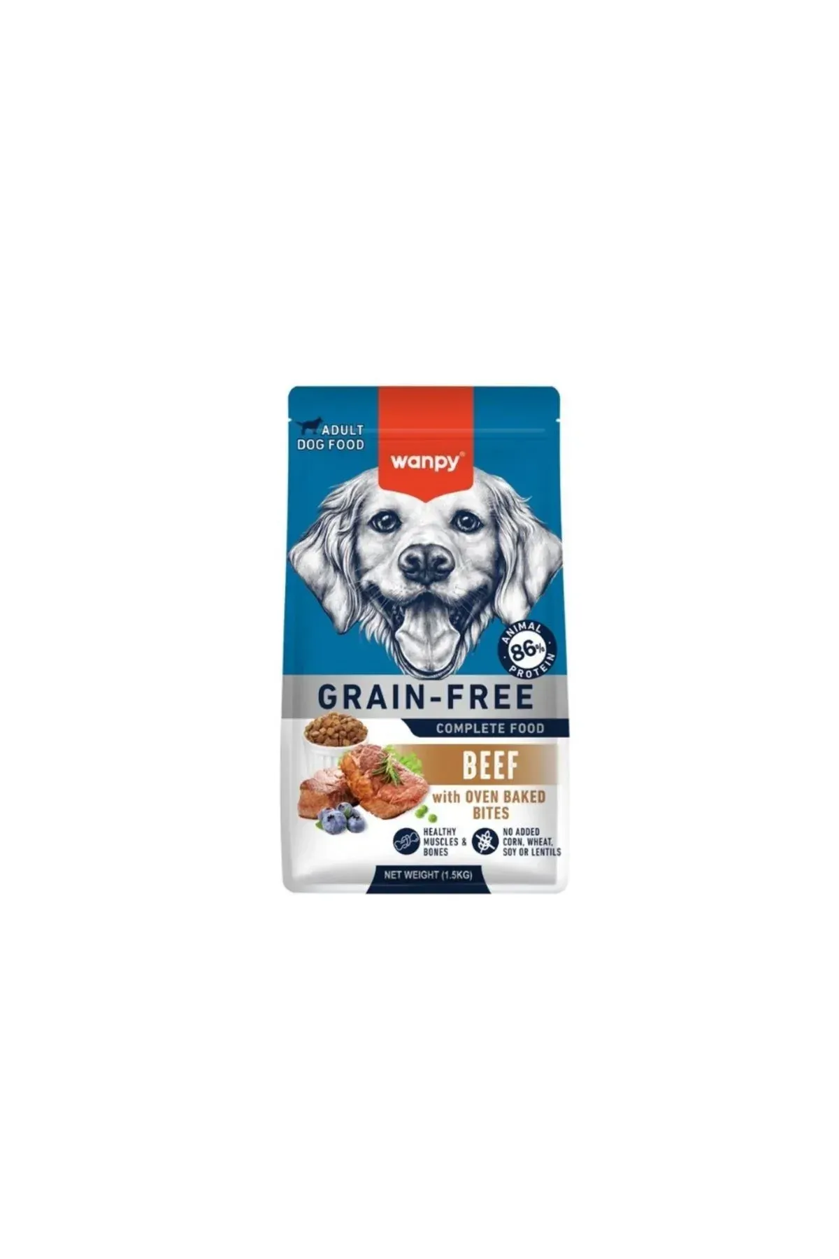 Sığır Etli Tahılsız Yetişkin Köpek Maması 12 kg