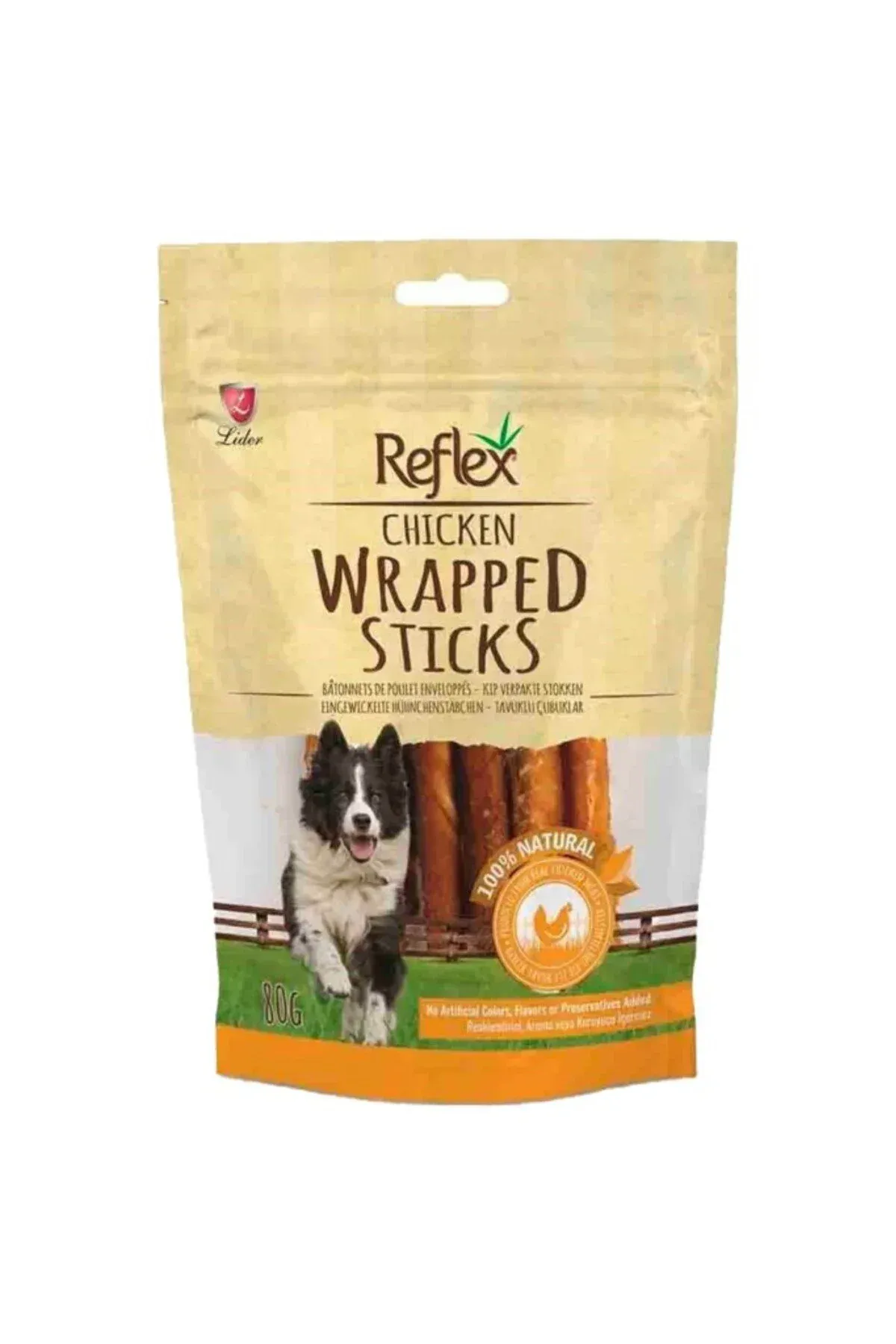 Tavuk Sargılı Köpek Ödül Çubuğu 80 gr