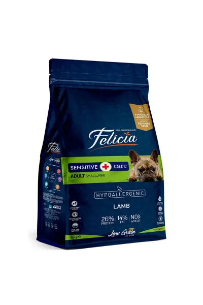 6 Kg Yetişkin Kuzulu Small/Mini Az Tahıllı HypoAllergenic Köpek Maması