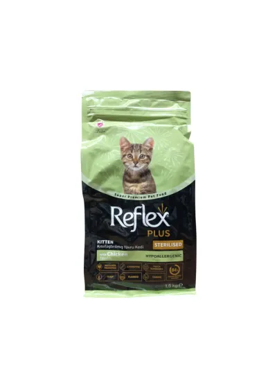 Kitten Tavuklu Kısırlaştırılmış Yavru Kedi Maması 1,5 kg