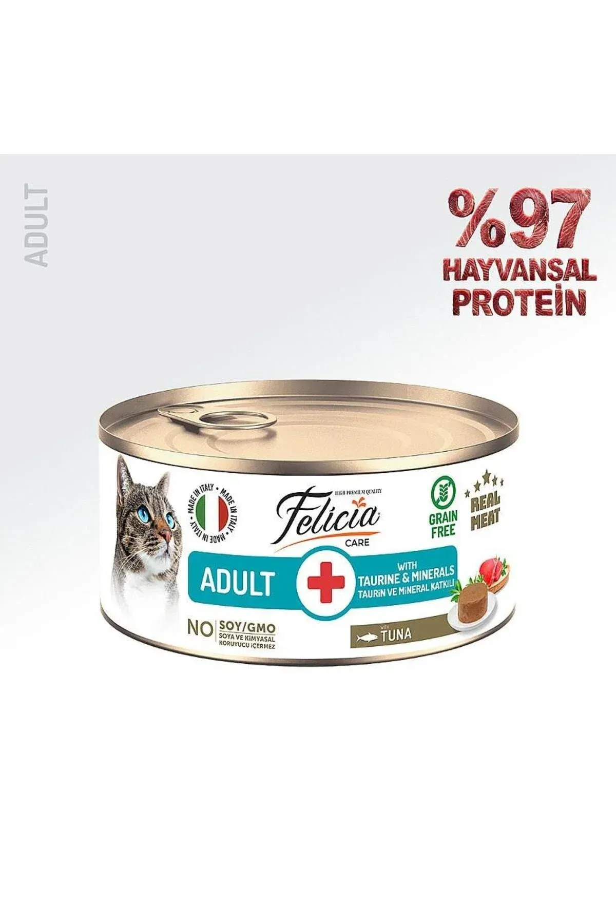 Ton Balıklı Ezme Yetişkin Kedi Konservesi 85 GR