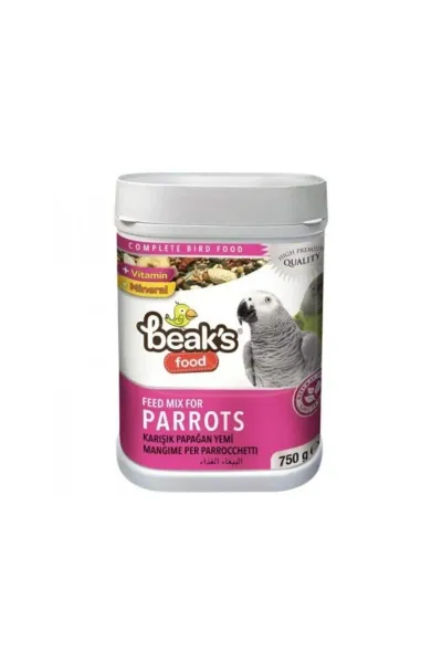 Karışık Iri Irk Papağan Yemi 750 gr