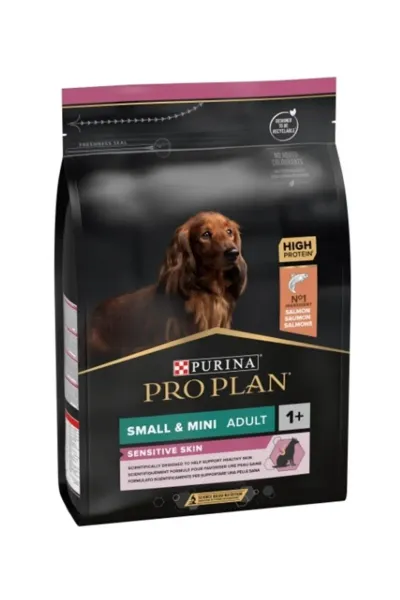Sensitive Skin Small & Mini Somonlu Küçük Irk Köpek Maması 3 Kg