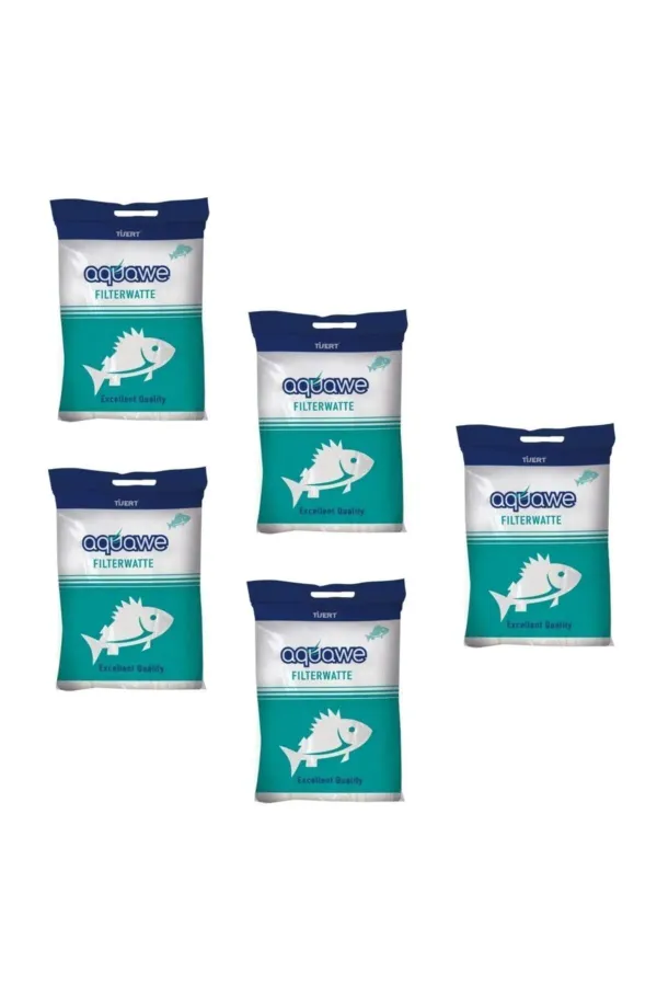 Aquawe Filterwatte Akvaryum Su Filtre Elyafı 50 gr 200x20 cm -5 Adet