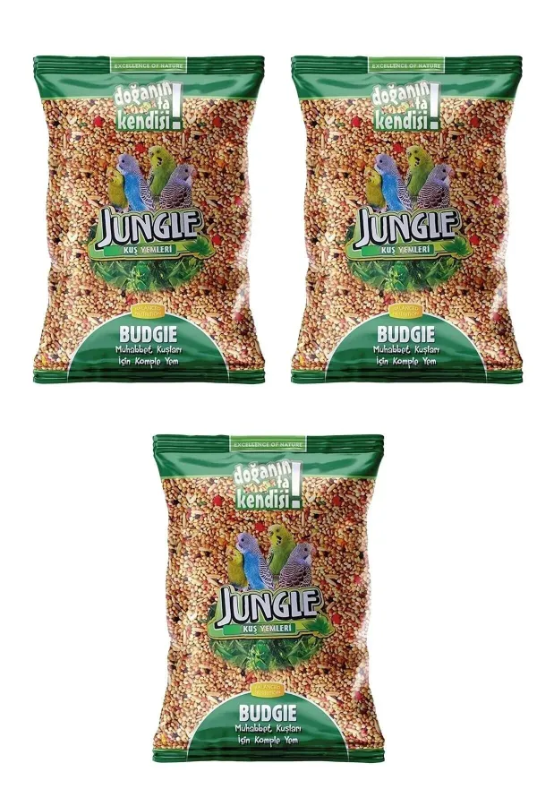 Poşet Muhabbet Kuşu Yemi 1 Kg (3 Adet)