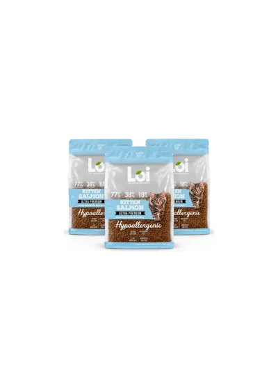 Kitten Salmon Somonlu Yavru Kedi Maması 3 x 1 kg