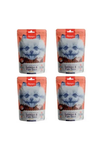 Gerçek Somon Dilimleri Köpek Ödülü 100 Gr X 4 Adet