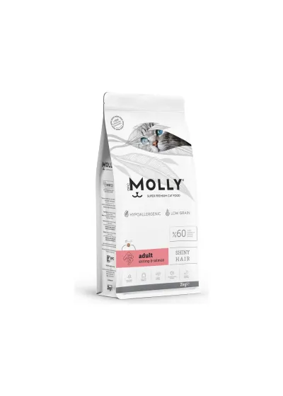 Premium Karides ve Somonlu Yetişkin Kedi Maması 2 kg Lezzetli ve Besleyici