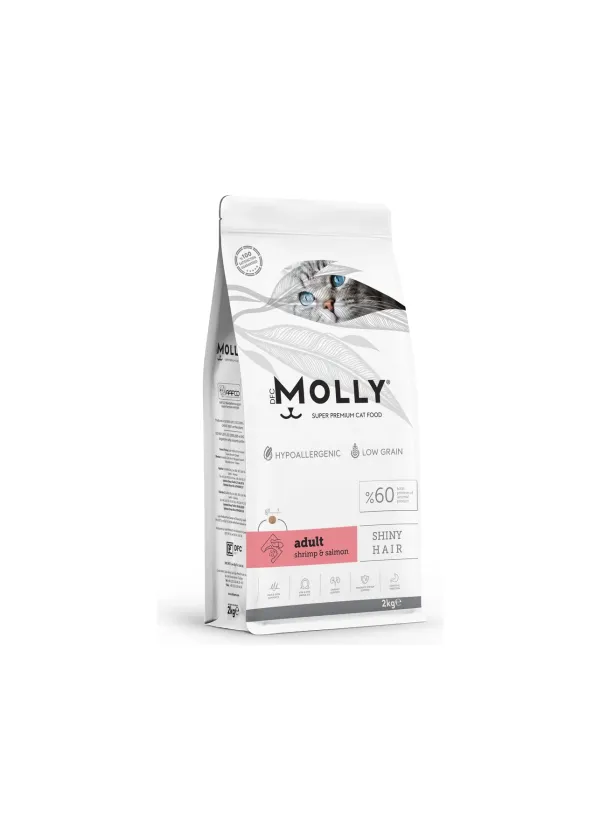 Premium Karides ve Somonlu Yetişkin Kedi Maması 2 kg Lezzetli ve Besleyici