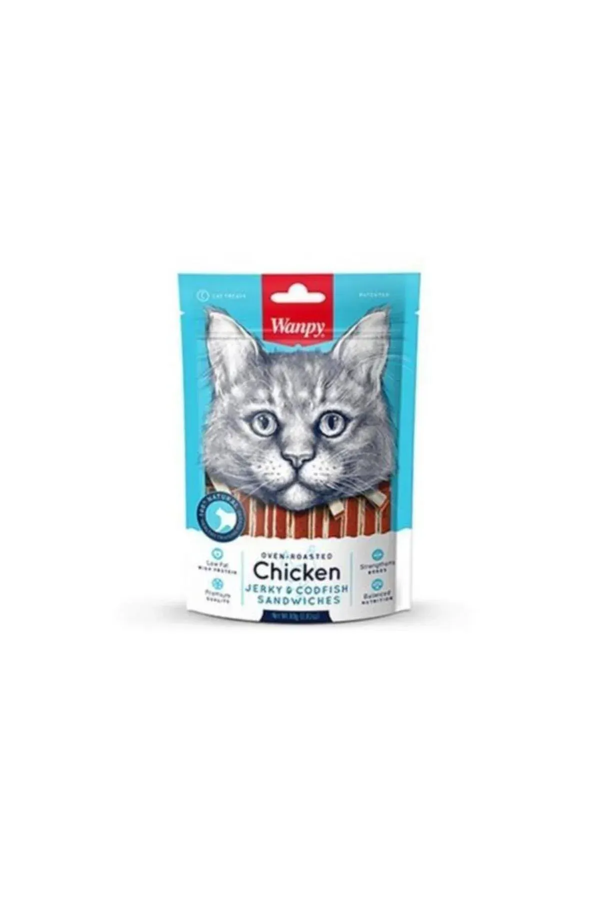 Oven Roasted Tavuklu Sandwich Kedi Ödülü 80gr