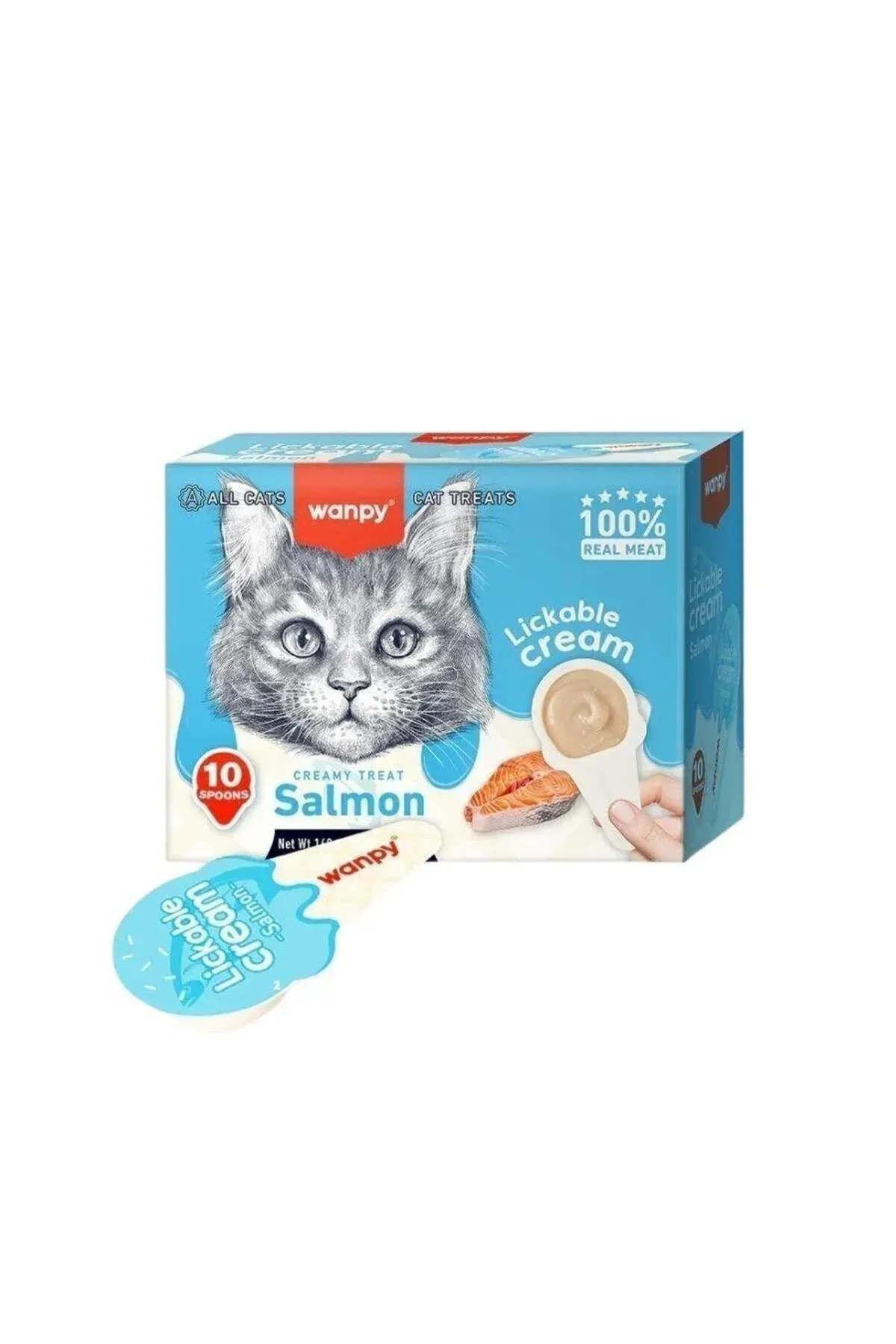 Somonlu Kaşık Krema Kedi Ödül Maması 10x16 gr