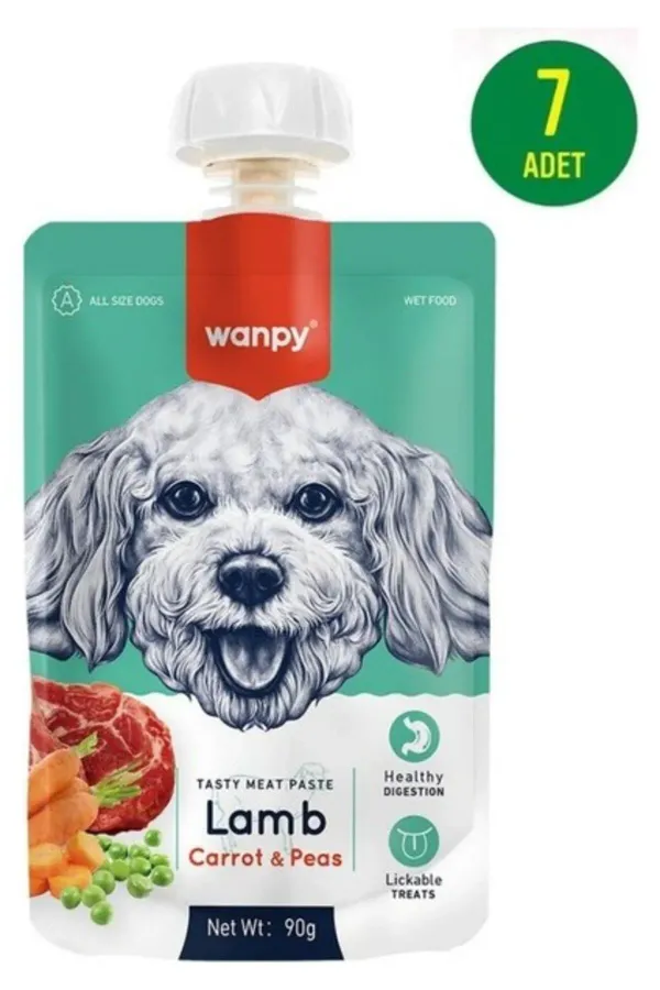 Taze Kuzulu&havuçlu Köpek Et Ezmesi 90 gr X 7 Adet