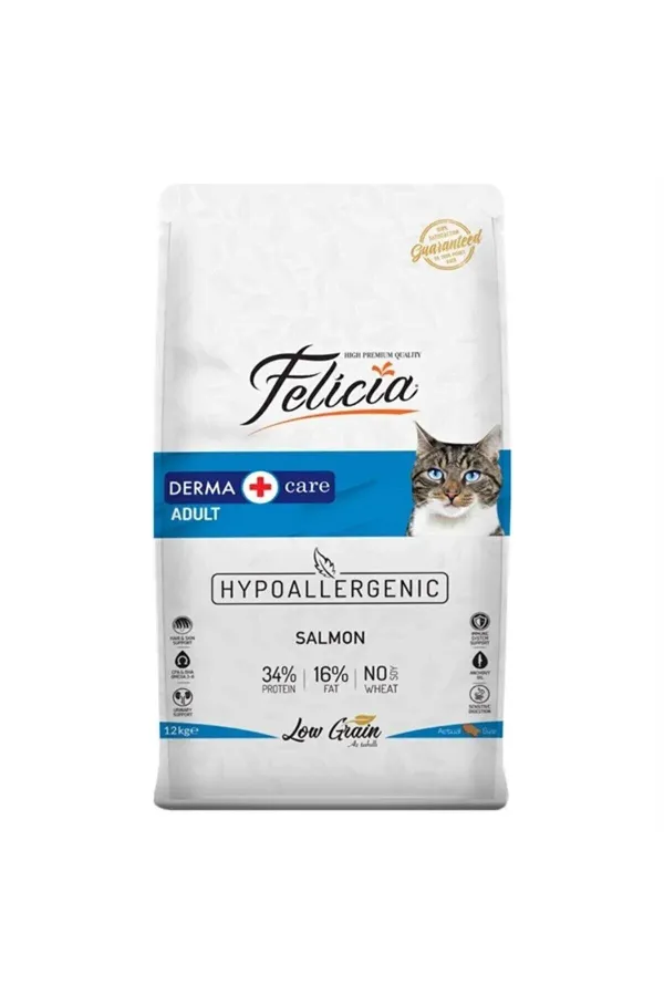 Derma Hipoalerjik Somonlu Kedi Maması 2 kg