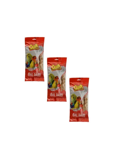 Tüm Kuşlar Için Doğal Dal Darı 5'li 120 gr x 3