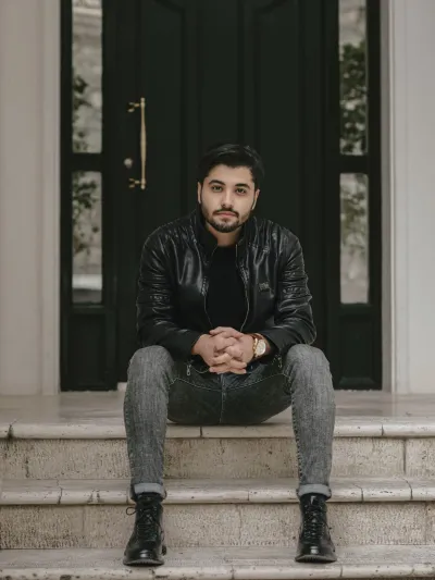 Erkek Slim Fit Kot Pantolon – Füme