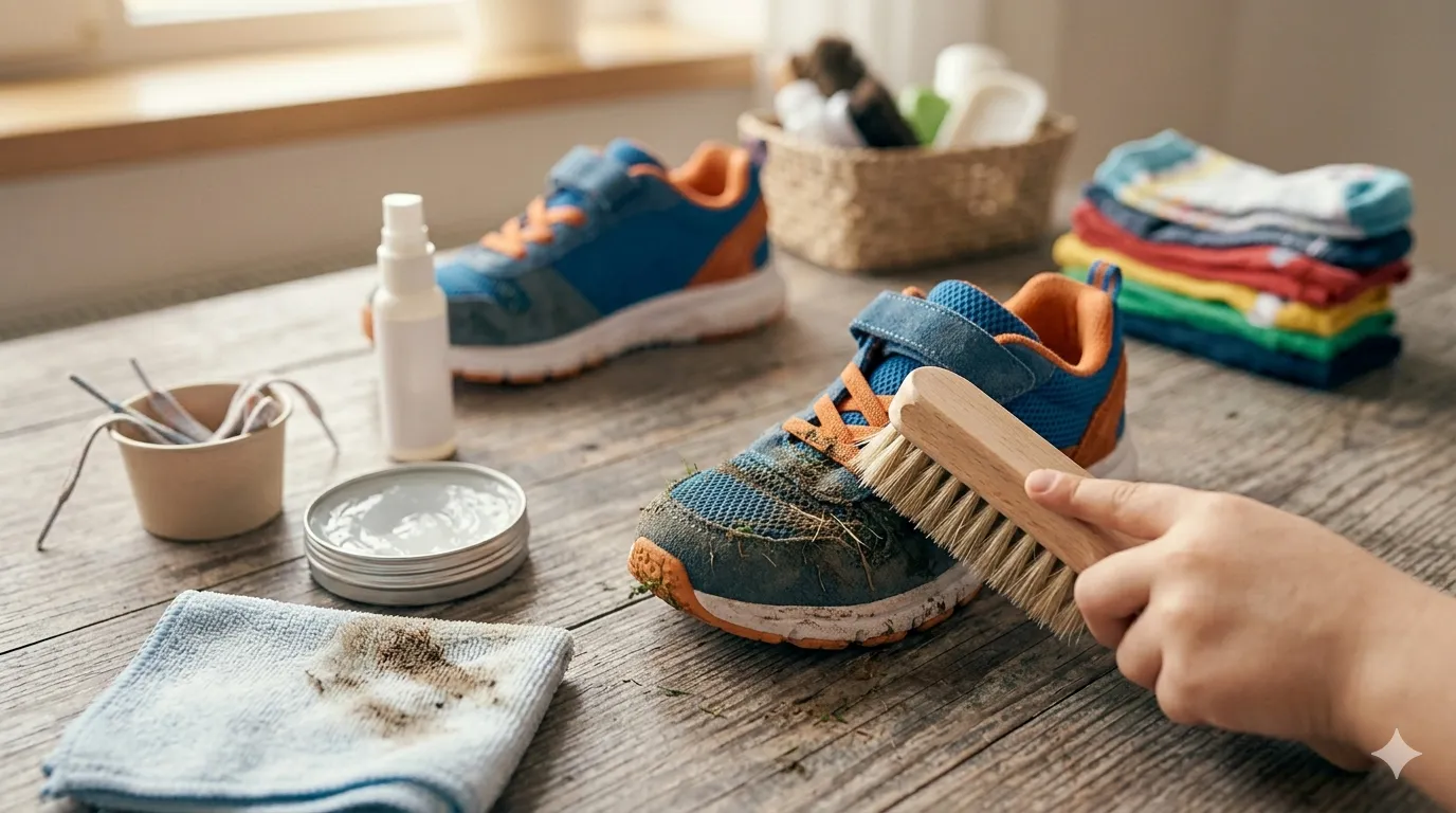 Çocuk Spor Ayakkabısı Nasıl Temizlenir? Bakım Rehberi