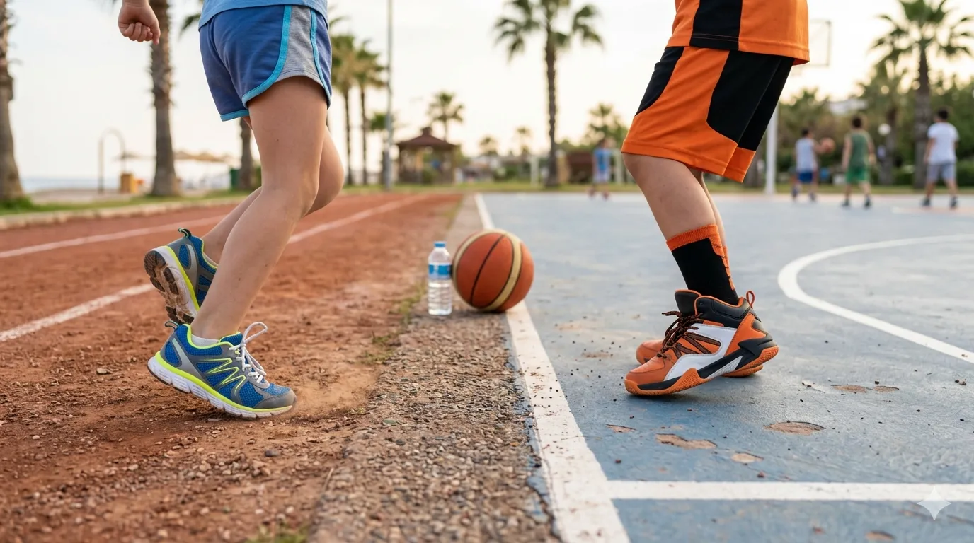 Koşu mu Basket mi? Çocuk Spor Ayakkabısında Doğru Tercih