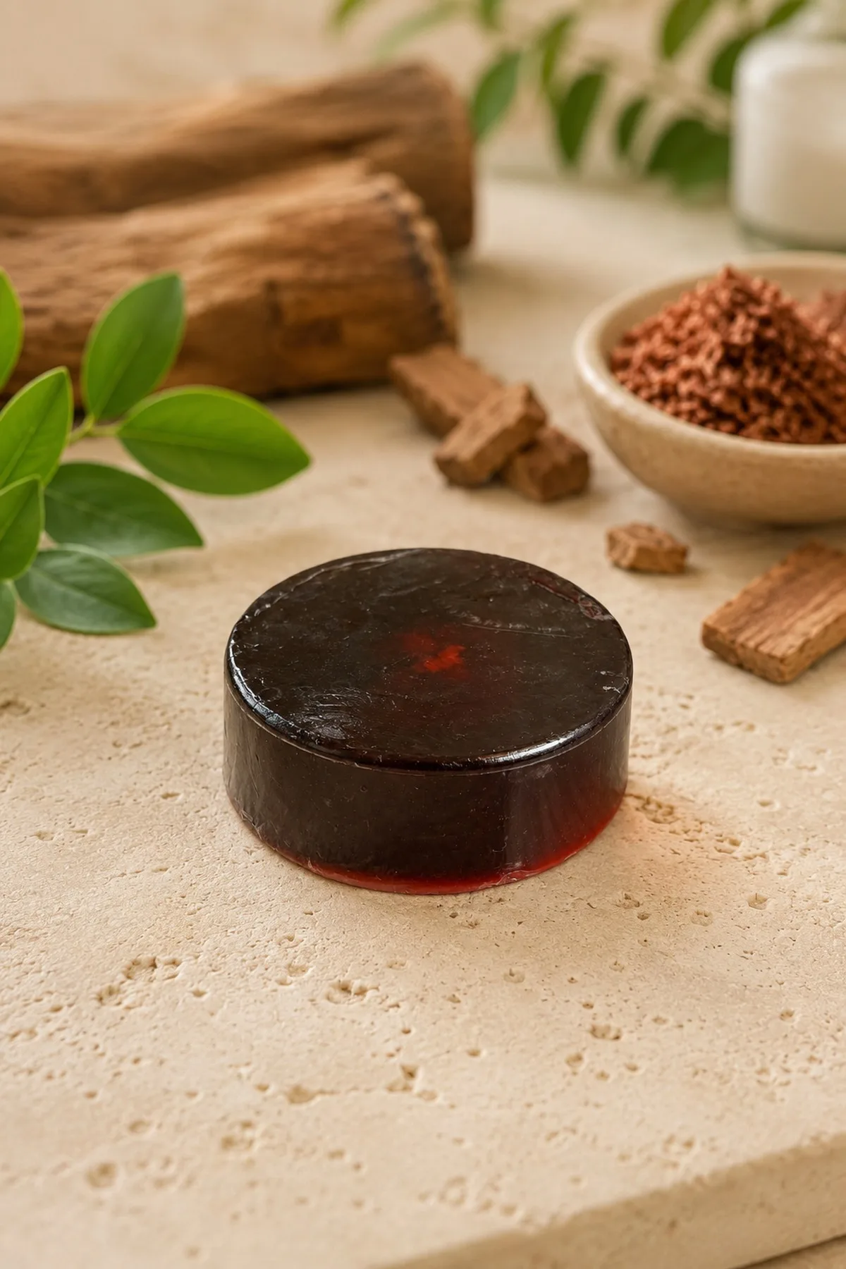 Sandal Ağacı Yağı Sabunu El Yapımı Doğal Katı Sabun Sandalwood Soap 2