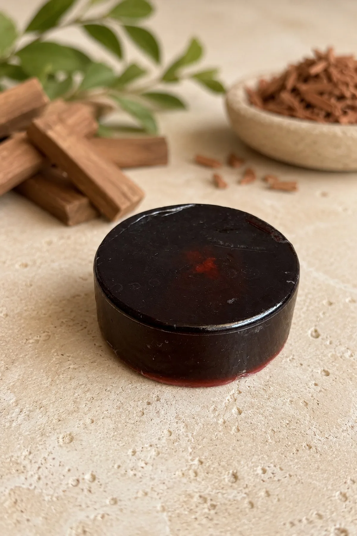 Sandal Ağacı Yağı Sabunu El Yapımı Doğal Katı Sabun Sandalwood Soap 3