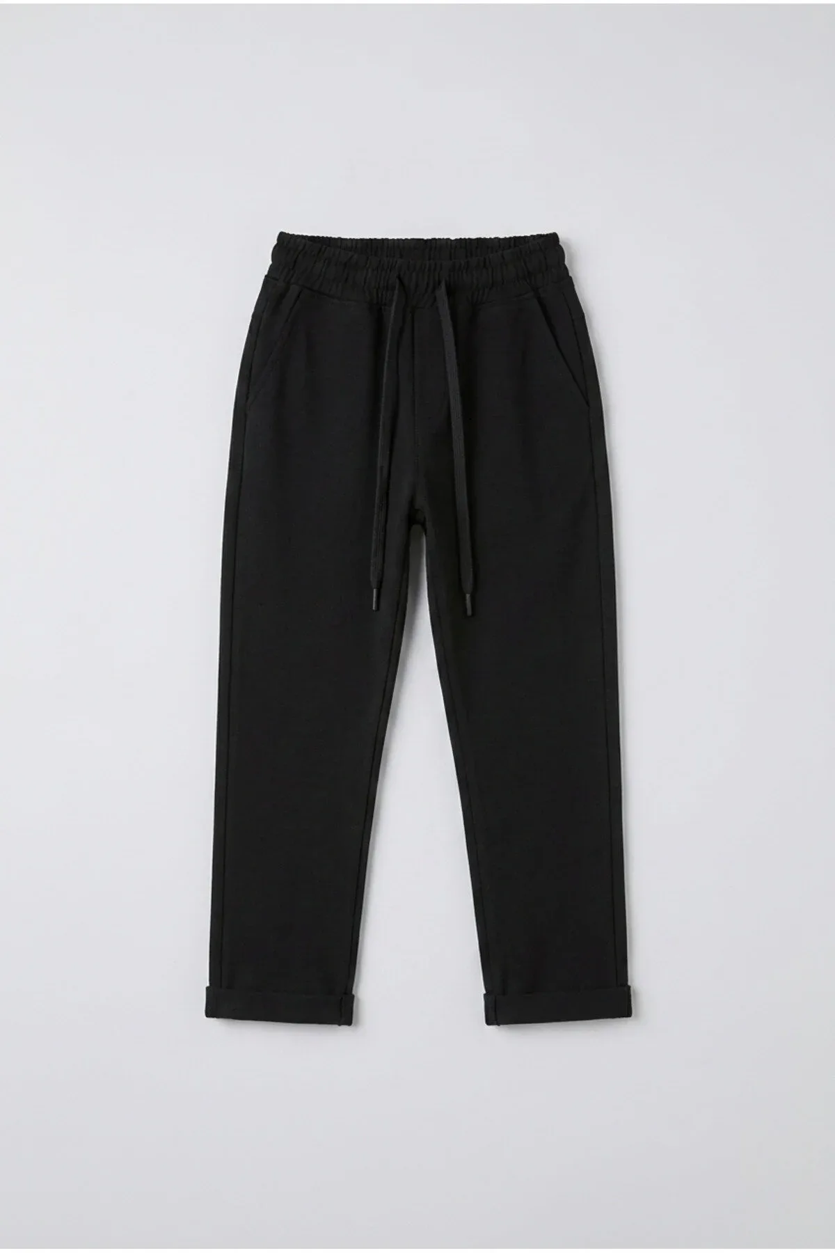 erkek çocuk siyah cepli jogger pantolon ZEYDER2232