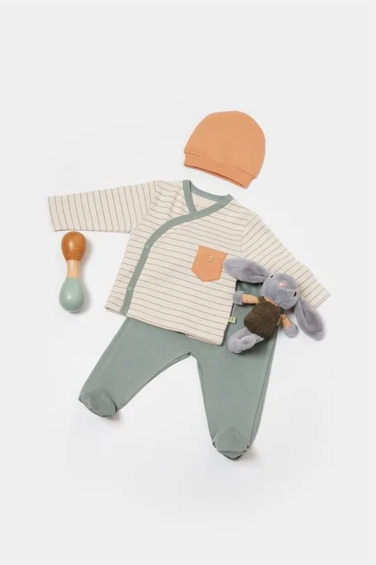 Erkek Bebek Üçlü Set