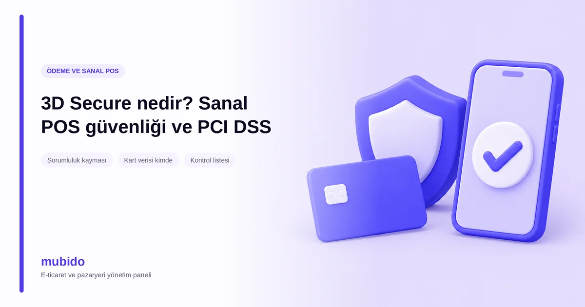 3D Secure ve PCI DSS: sanal POS güvenliği