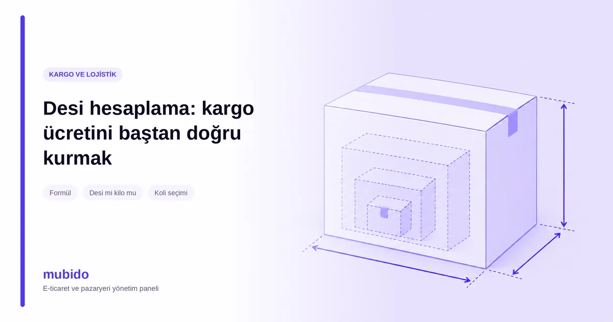 Bir kolinin en, boy ve yükseklik ölçüleriyle hacim hesabı