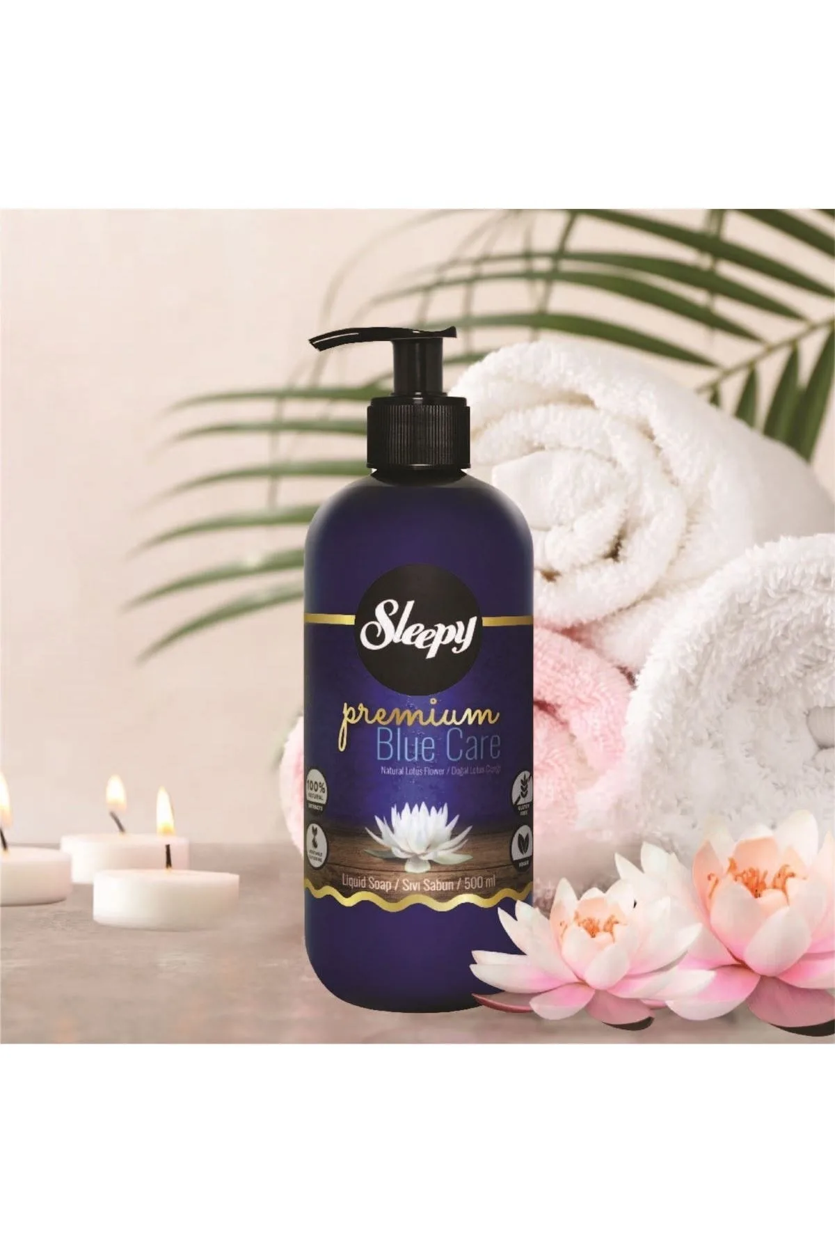 Sleepy Premium Blue Care Sıvı Sabun 500 Ml 2
