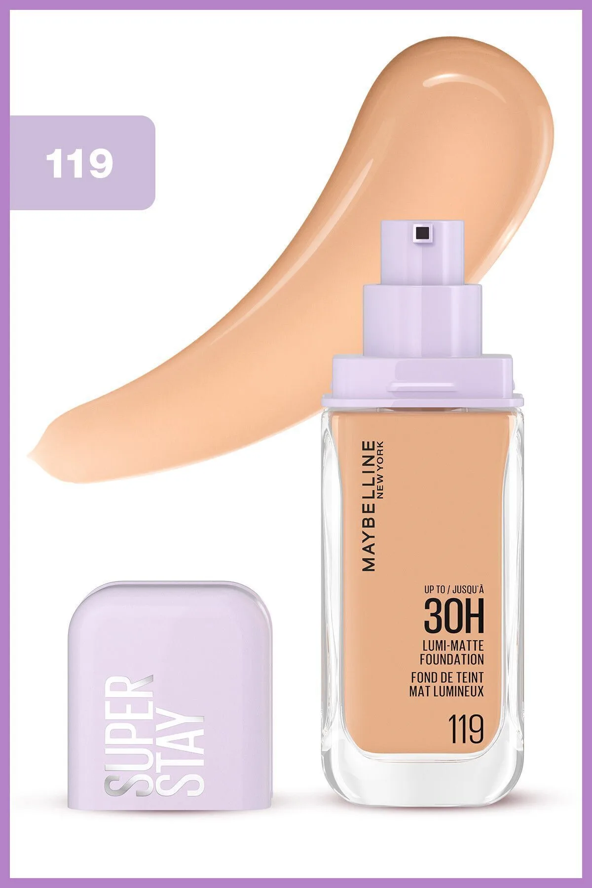 Maybelline New York Super Stay Lumi Matte Fondöten - 119 2
