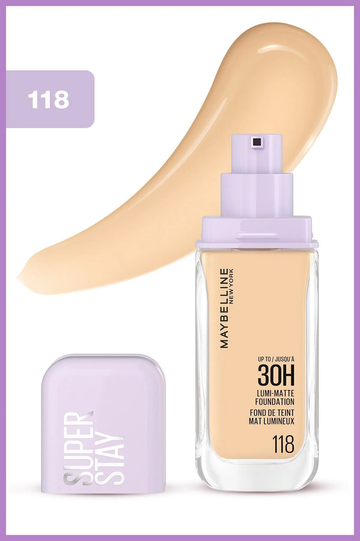 Maybelline New York Super Stay Lumi Matte Fondöten - 118 2