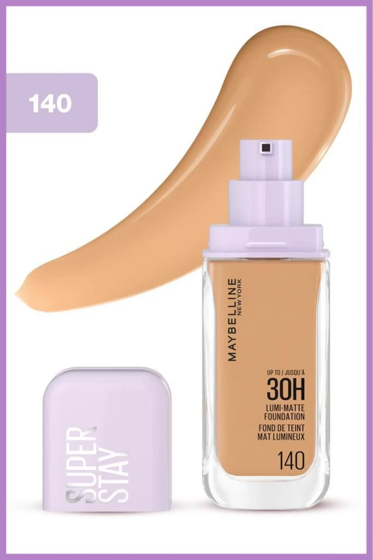 Maybelline New York Super Stay Lumi Matte Uzun Süre Kalıcı Işıltılı Fondöten – 140 2