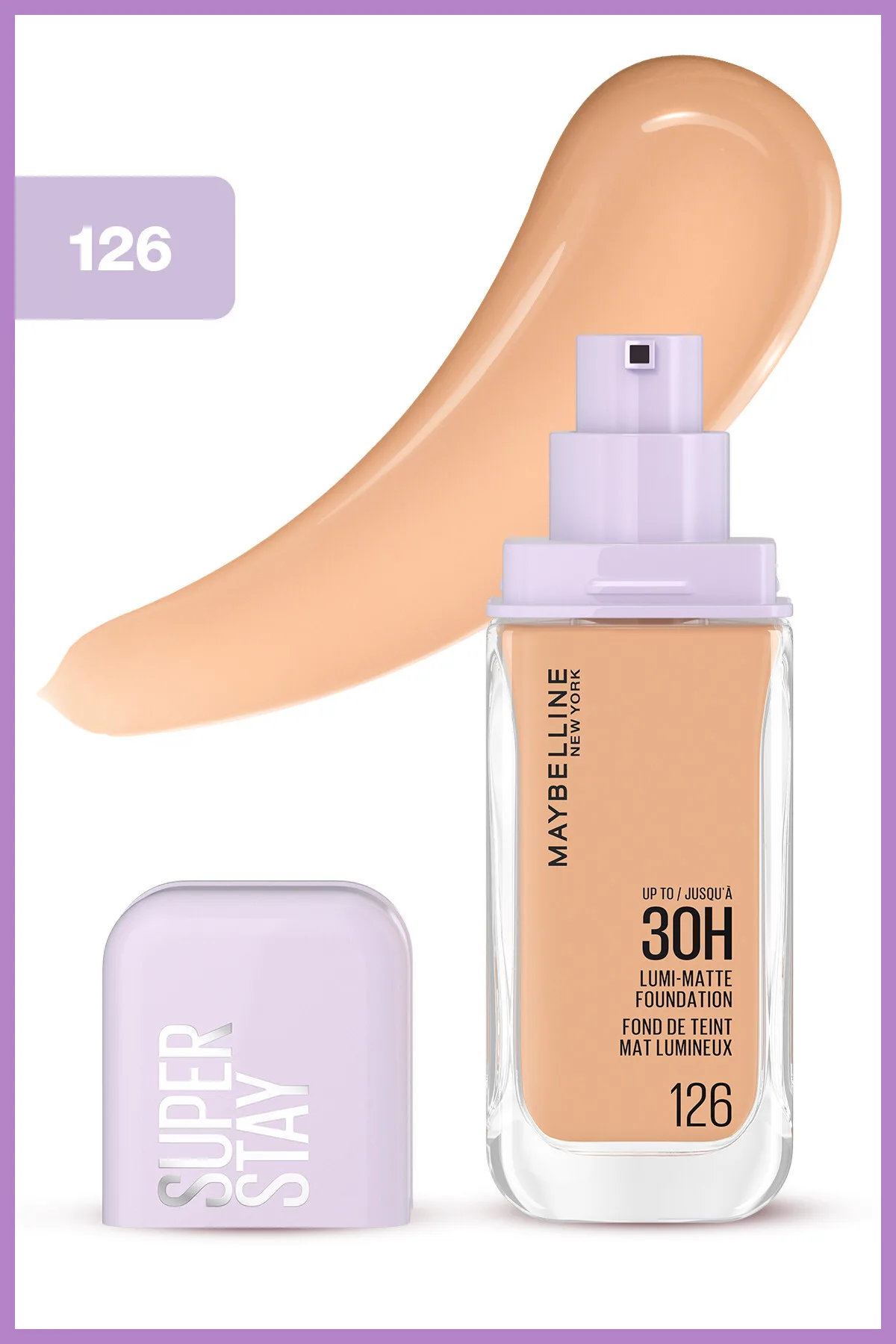 Maybelline New York Super Stay Lumi Matte Fondöten - 126 2
