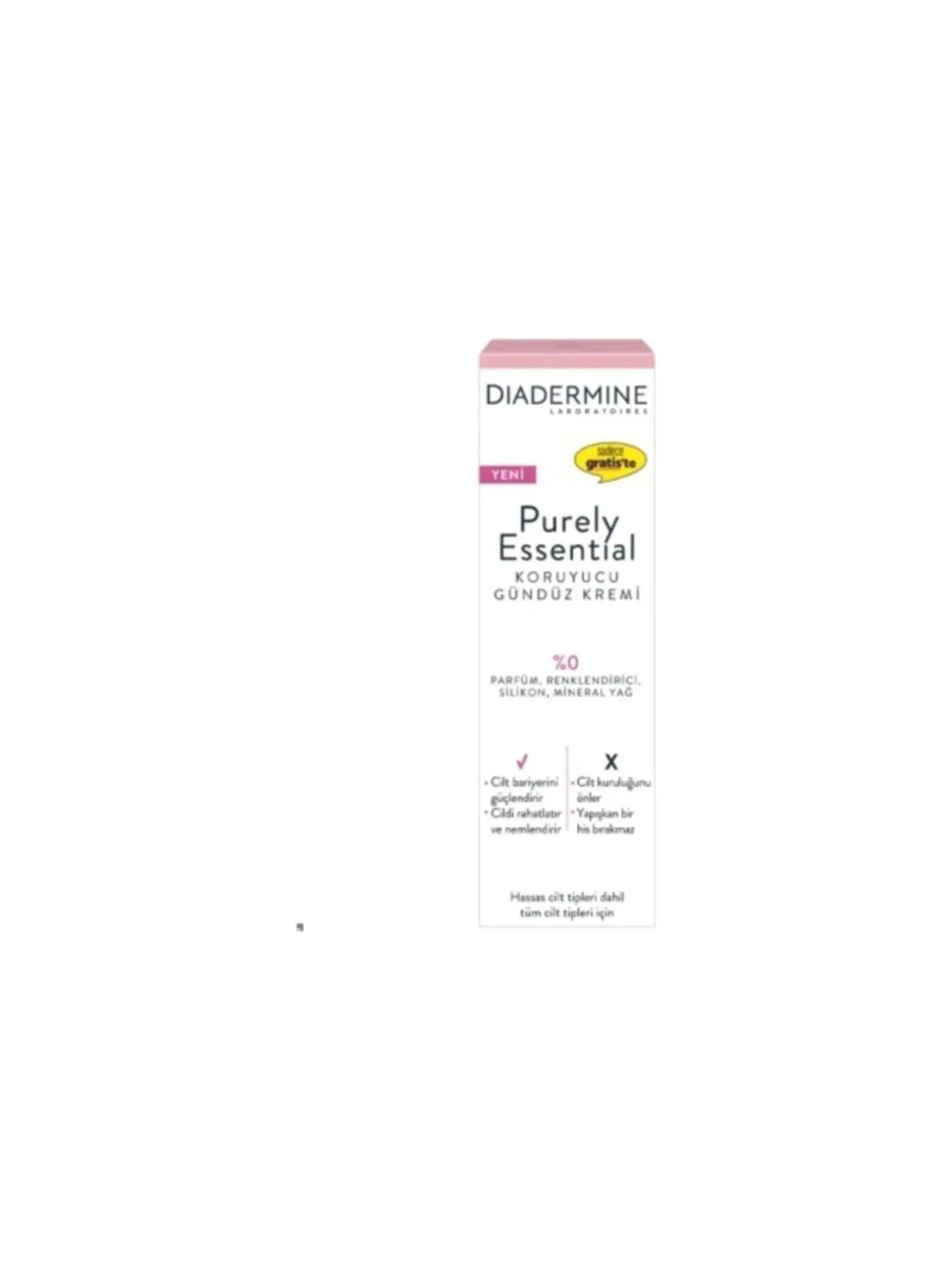 Diadermine 40 ml Purely Essential Yenileyici Gece Kremi Normal Ciltler İçin Bakım Etkisi