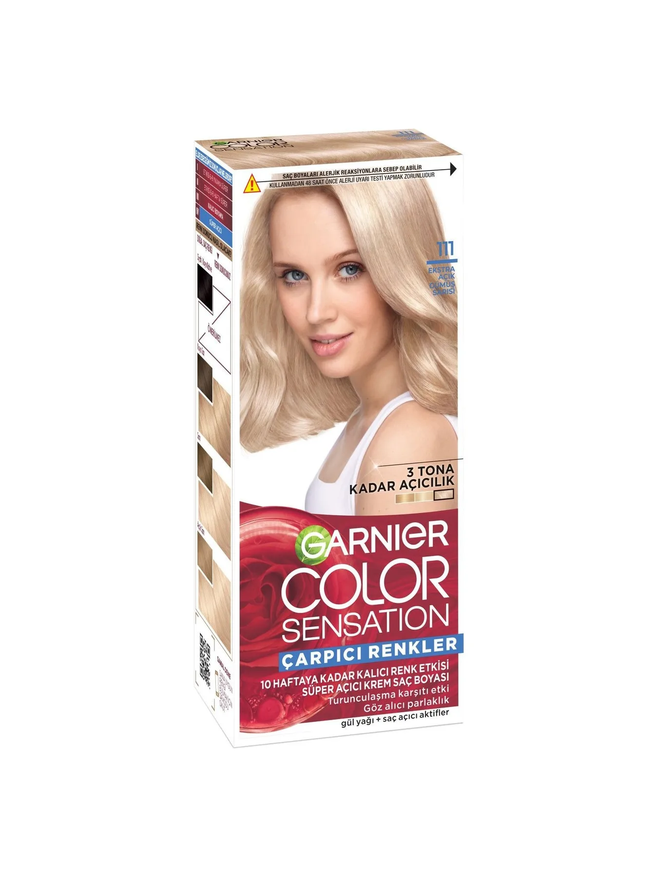 Garnier Çarpıcı Renkler 111 Ekstra Açık Gümüş Sarısı
