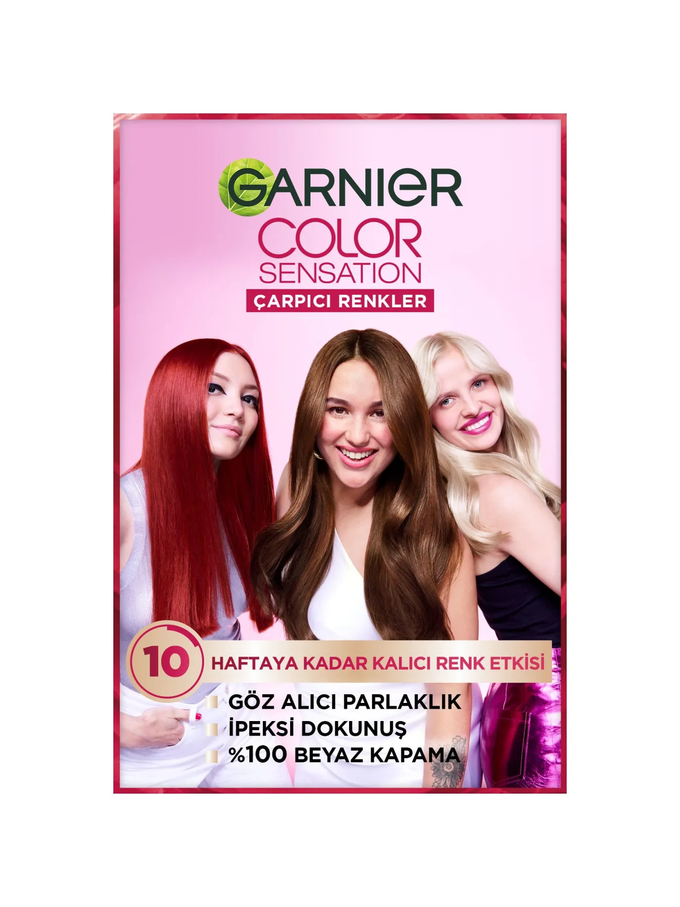 Garnier Çarpıcı Renkler 7.3 Altın Kumral Saç Boyası