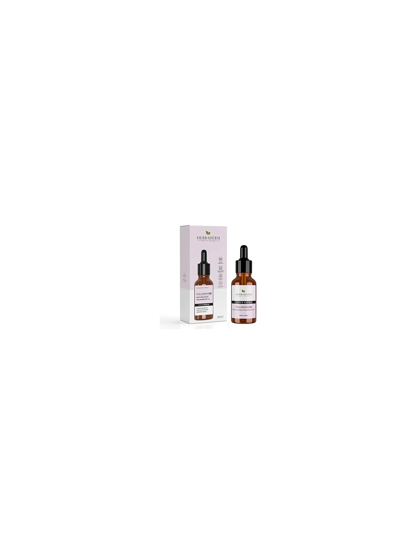 HDY Store Herbaderm Superserum Hyaluronik 3D (30 Ml)