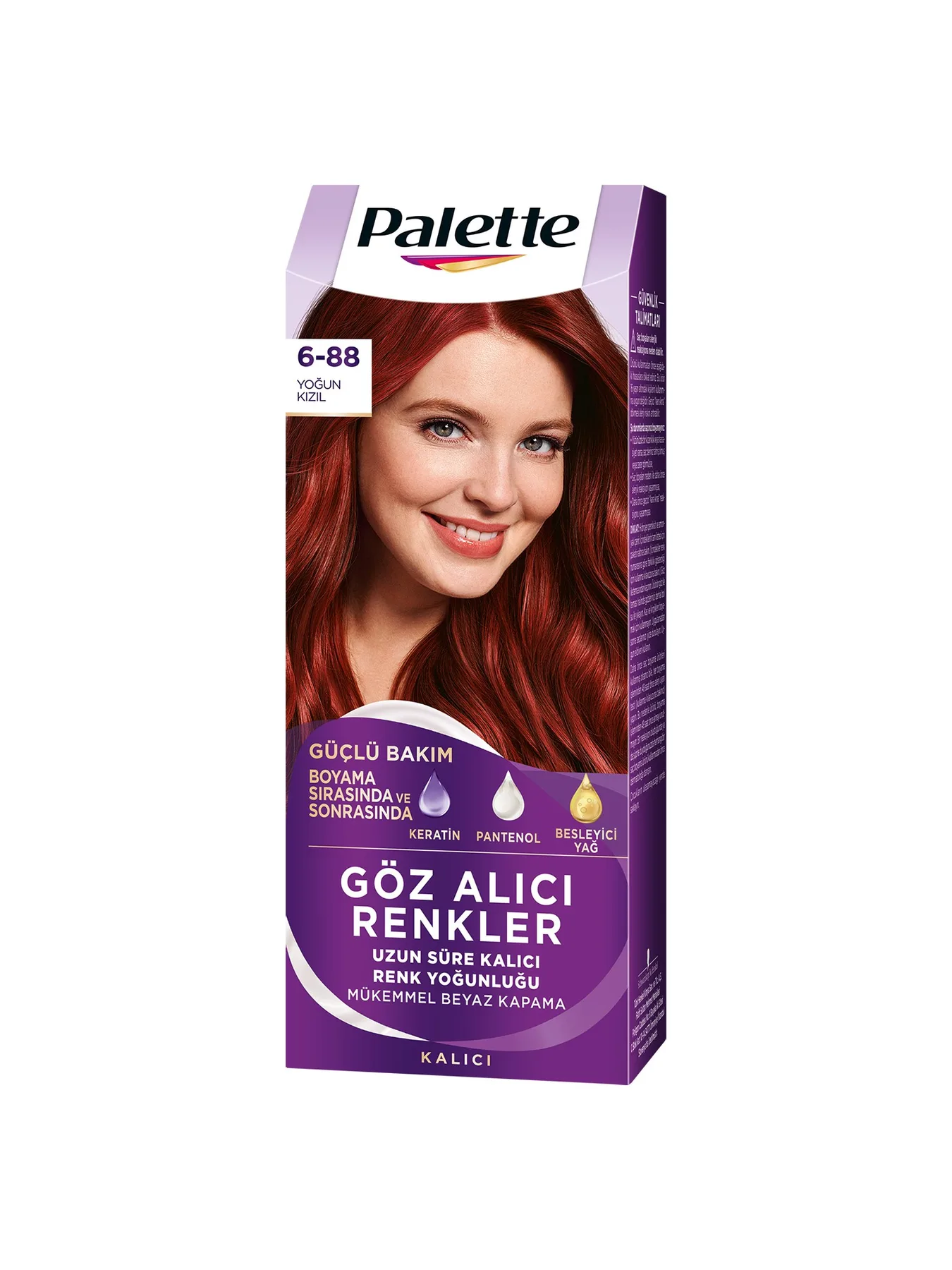 Palette Saç Boyası Renkler Colors 6/88 Yoğun Kızıl