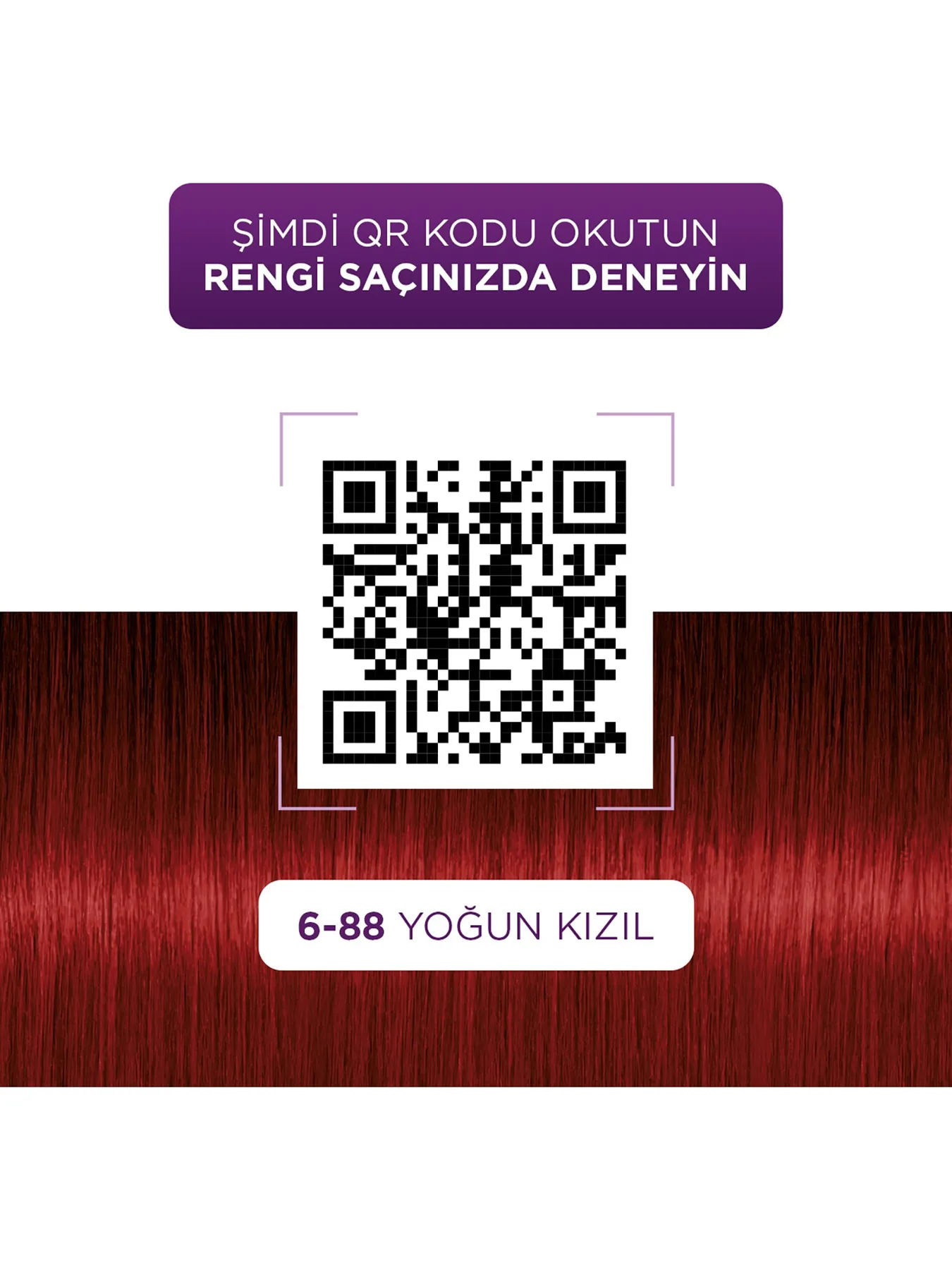 Palette Saç Boyası Renkler Colors 6/88 Yoğun Kızıl