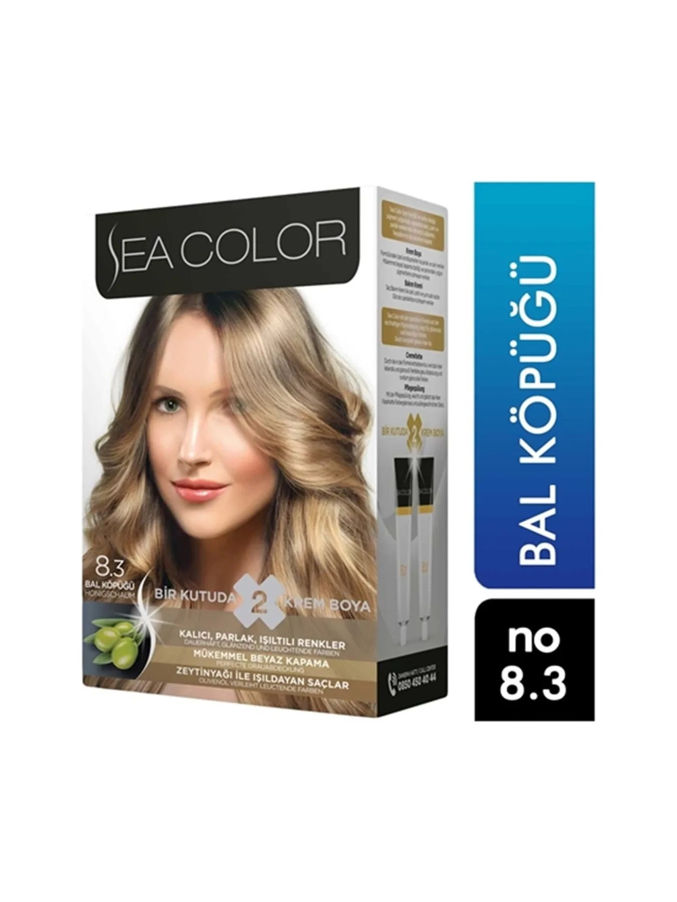 Sea Color Saç Boyası Bal Köpüğü 8/3 8698753382010