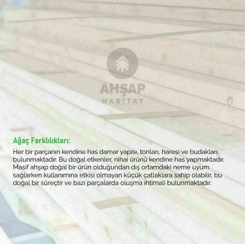 Mockernut Ahşap Dolap