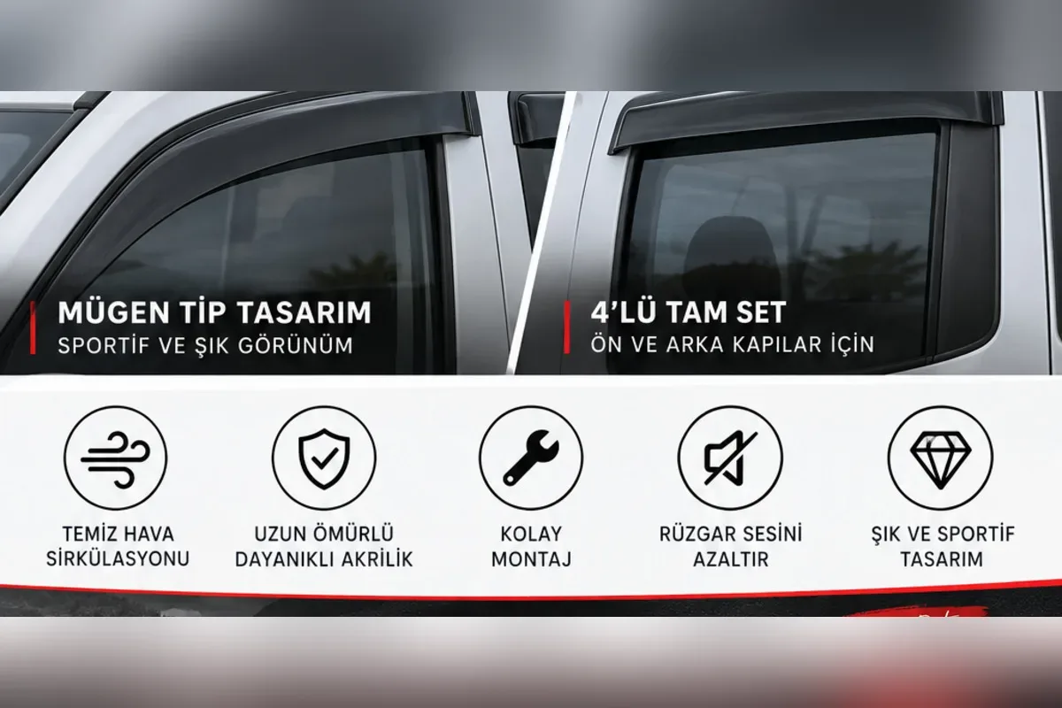 Opel Combo cam rüzgarlığı ön kapı camı yakın detay