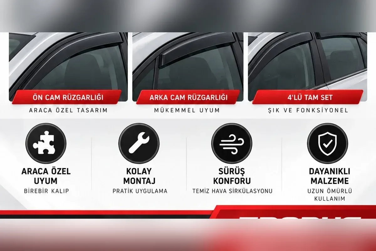 Mercedes C Serisi cam rüzgarlığı arka kapı camı detay