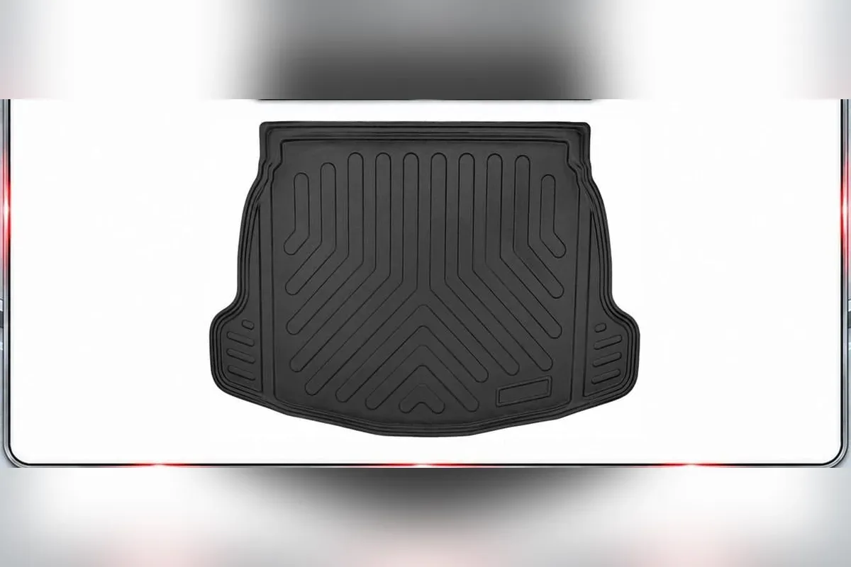 Toyota Corolla Cross 2025 sonrası üst kademe bagaj için siyah 3D bagaj havuzu gerçek ürün fotoğrafı