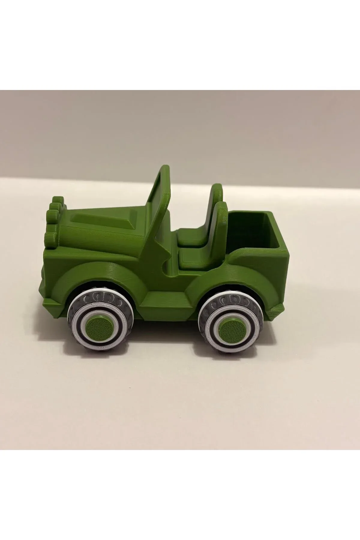 Hareketli Tekerlekli Safari Jeep - 12 cm Dayanıklı Oyuncak Araba 2