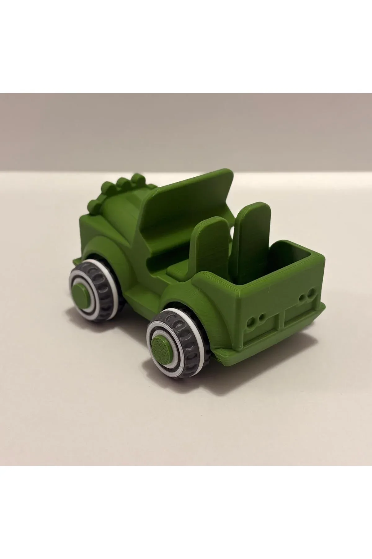 Hareketli Tekerlekli Safari Jeep - 12 cm Dayanıklı Oyuncak Araba 3