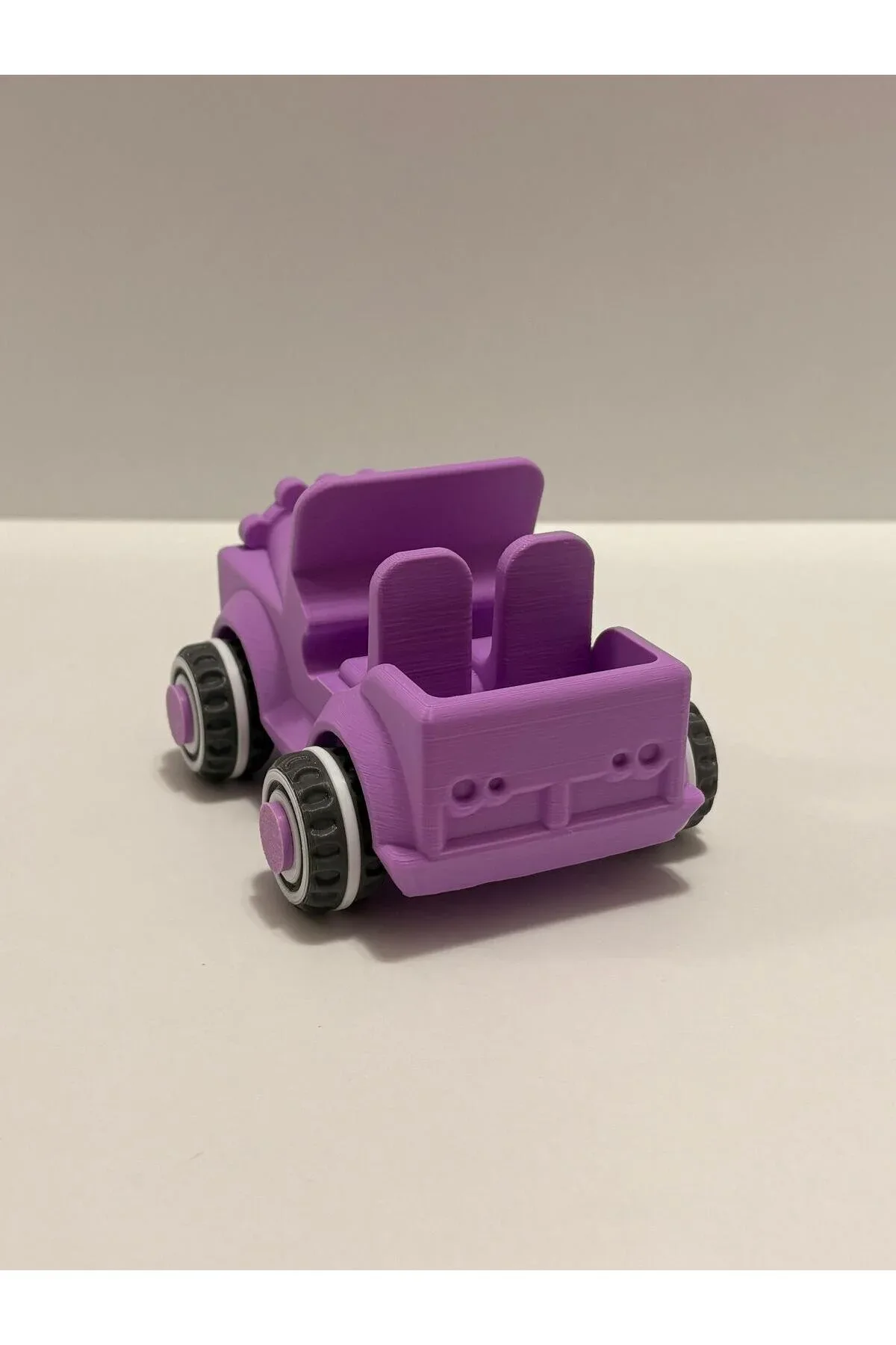 Hareketli Tekerlekli Safari Jeep - 12 cm Dayanıklı Oyuncak Araba 3