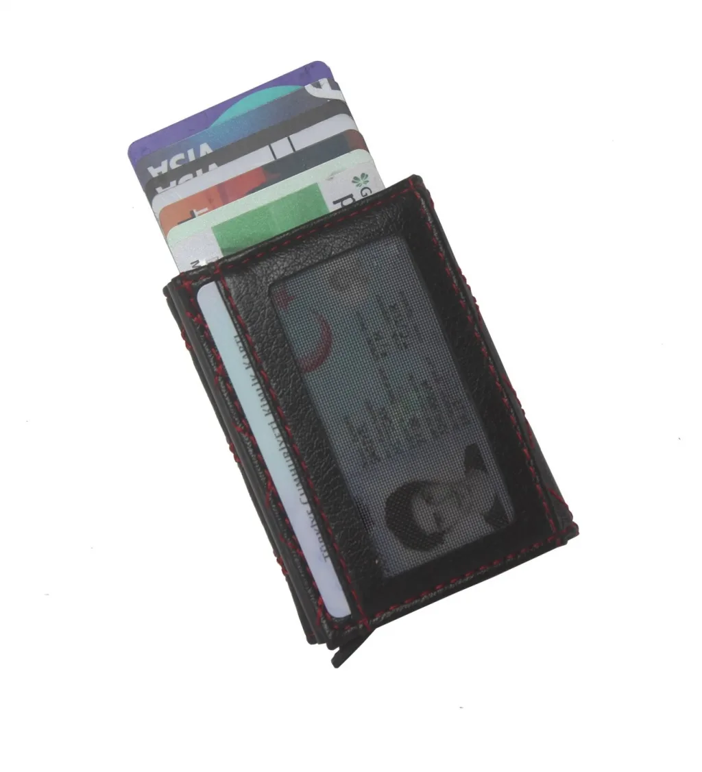 Nakışlı Otomatik Mekanizmalı Cüzdan - Anahtarlık ve Tesbih Hediyeli!