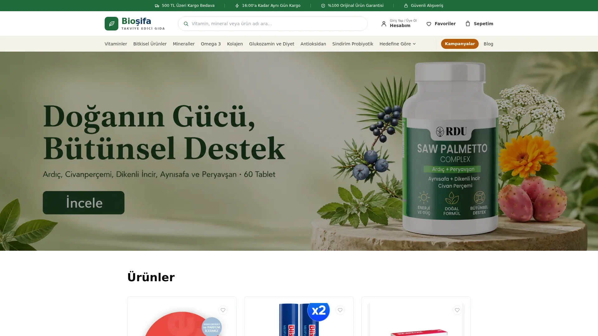 Bioşifa mağaza ekran görüntüsü