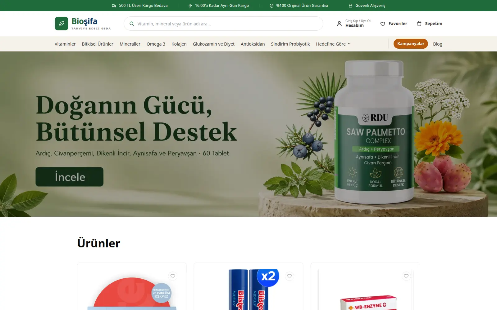 Bioşifa mağaza ekran görüntüsü